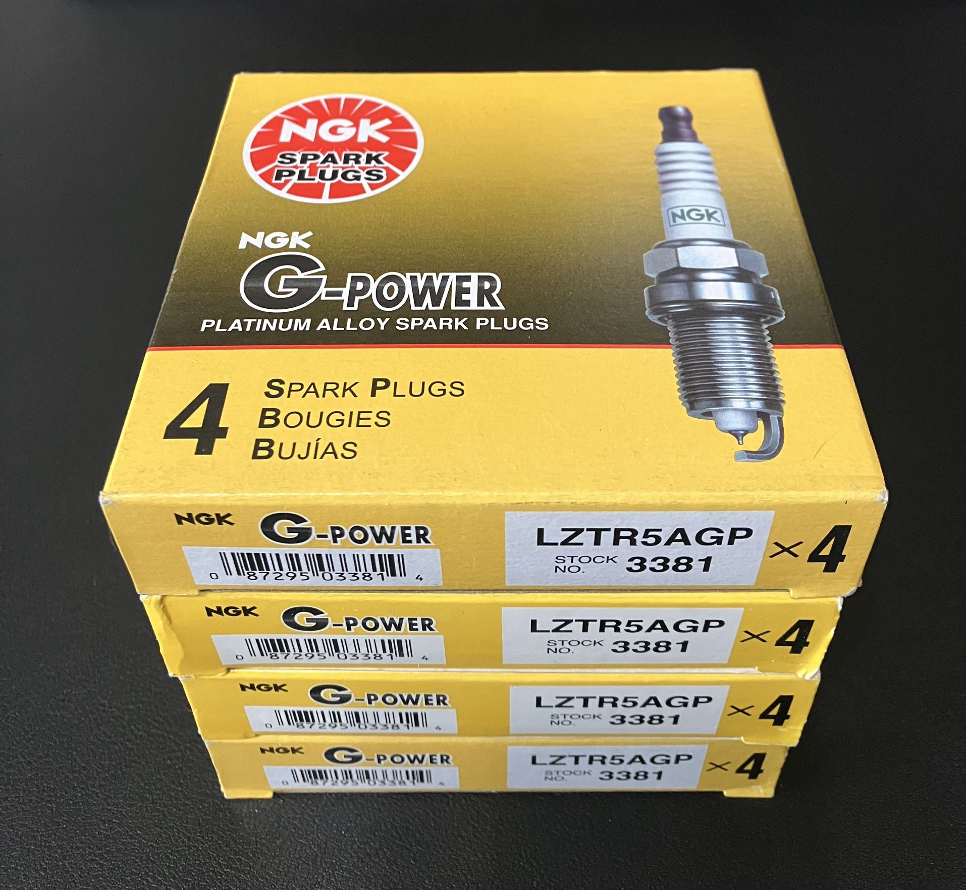 3381 LTR5AGP NGK | G-Power Platinum Spark Plugs 16x