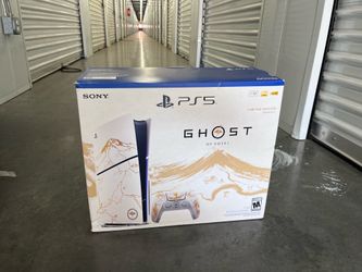 PS5 Slim Ghost of Yōtei Gold Limited Edition Bundle — Disc Edition, Open Box, Like New