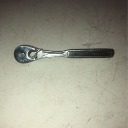 Craftsman 1/4 inch Drive Ratchet V Series # 43186 Used In Great Condition