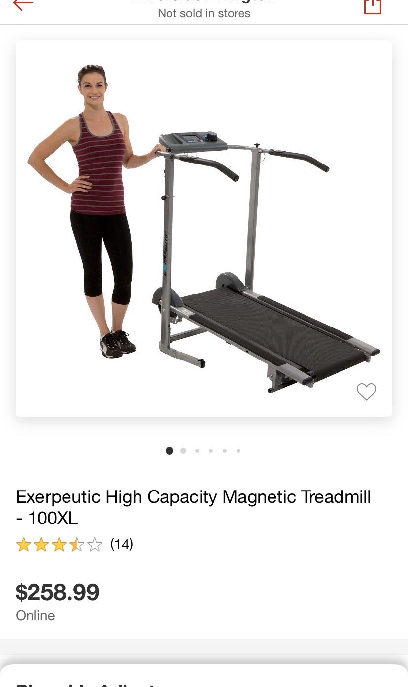 Magnetic treadmill