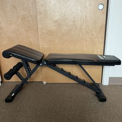FLYBIRD Adjustable Bench,Utility Weight Bench for Full Body Workout- Multi-Purpose Foldable Incline Bench (Black)