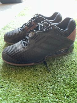 Adidas Olympic weightlifting shoes size 8