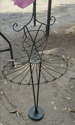 Ballerina jewelry stand