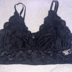 black bralette, size 2x 