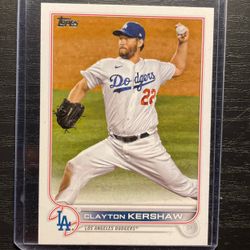 2022 Topps Clayton Kershaw Baseball Card #41