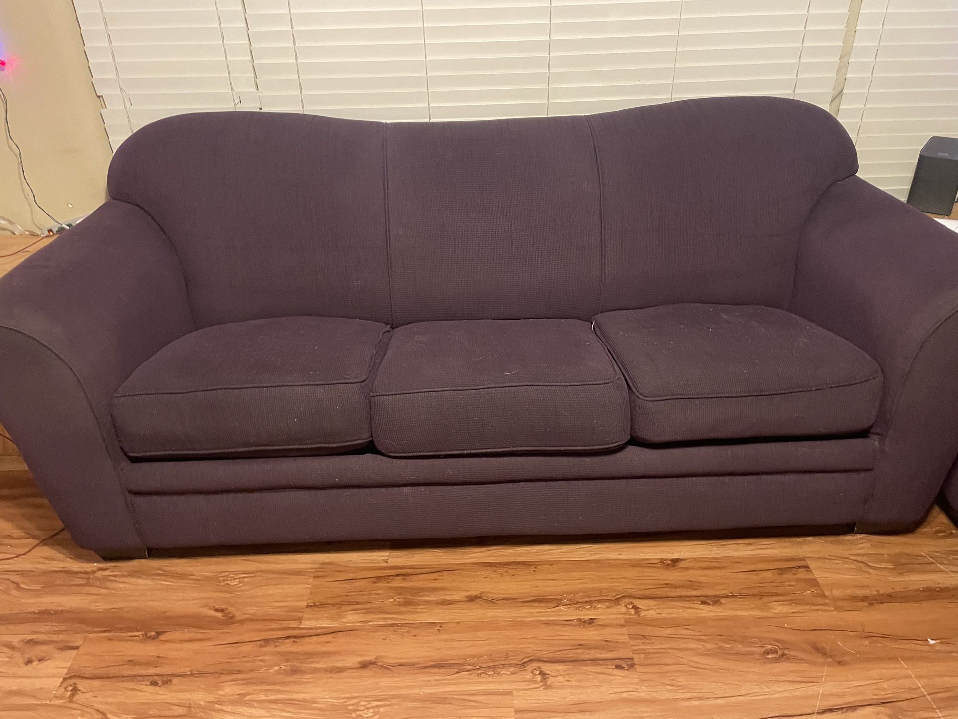 Couch With Pullout Bed/ Love Seat Set