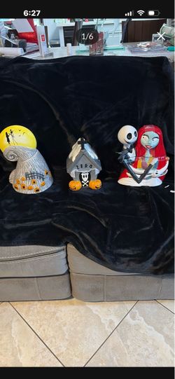 Nightmare Before Christmas 9 to  13” High Cookie Jars $50 EACH FIRM ! More In Profile