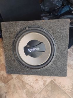 Infinity Kappa 120.9w 12” Subwoofer in Sealed Carpeted Bov