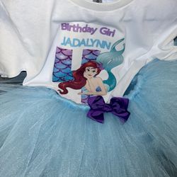 Custom Tutu Under The Sea Little Mermaid