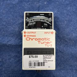 Boss Chromatic Tuner (TU-3)