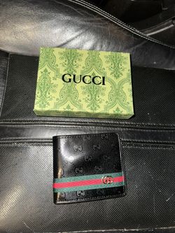 Black/red Double G Wallet
