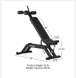 TITAN Series Adjustable FID Bench