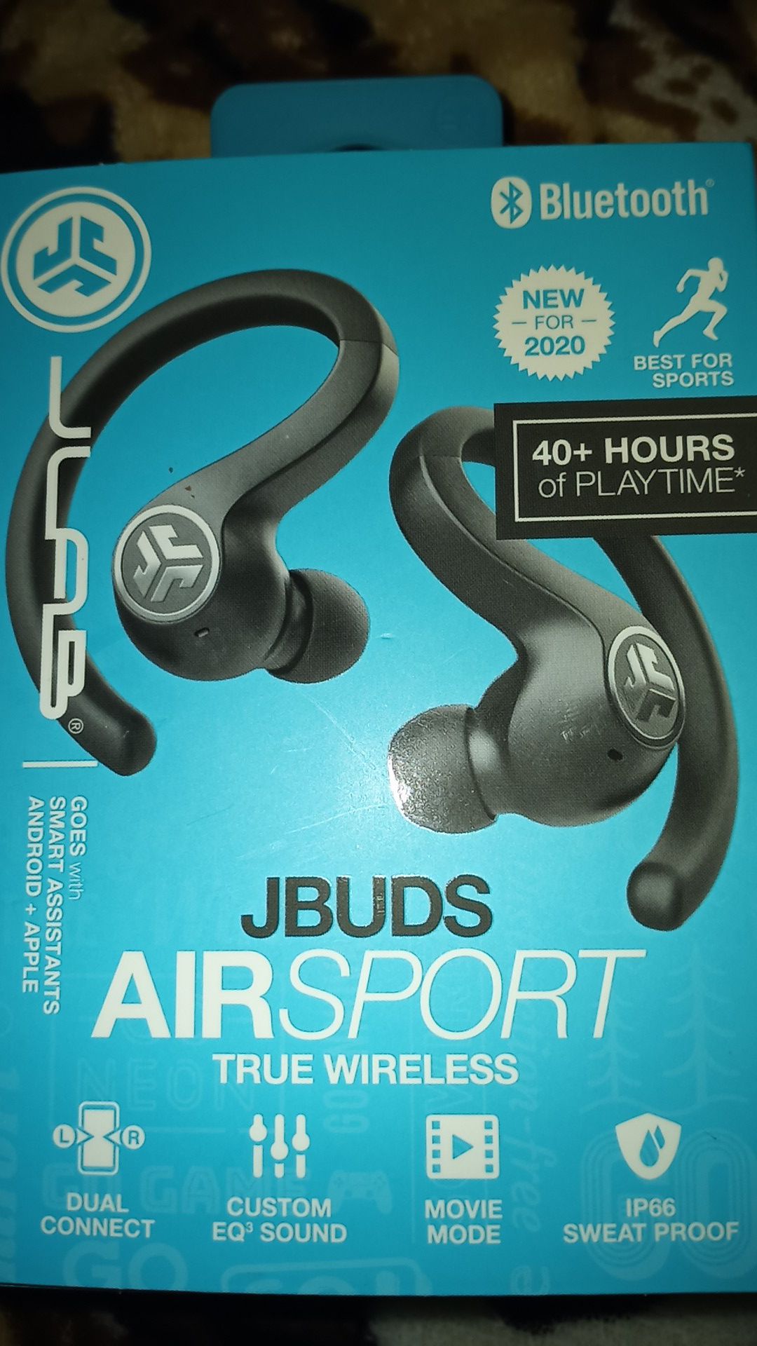 JLab JBuds Airsport wireless headphones