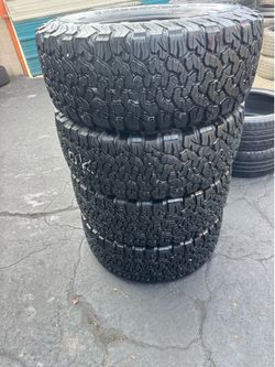 4 tires 305-65-17 Bf Goodrich Ko2 $450 all four mounted and balanced