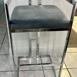 Set of 4 Modern Bar Stool 34” Seat Height