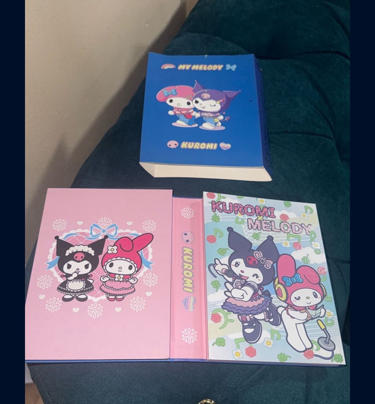 My Melody And kuromi Makeup Book