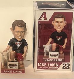 The featured item is an Arizona Diamondbacks Jake Lamb "Pet Lamb" bobblehead  $10