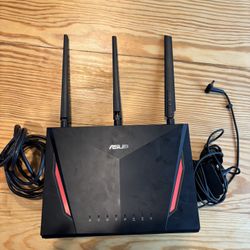 ASUS AC2900 WiFi Dual-band Gigabit Wireless Router with 1.8GHz Dual-core Processor and AiPr