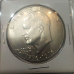 1976 Bicentennial Silver Dollar 