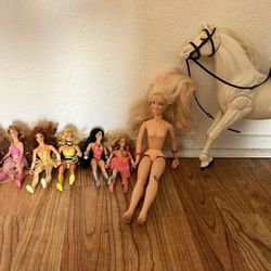 Barbie Dolls/Horse/Accessories 