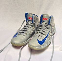 Nike High-Top Sneakers Gray/Blue
