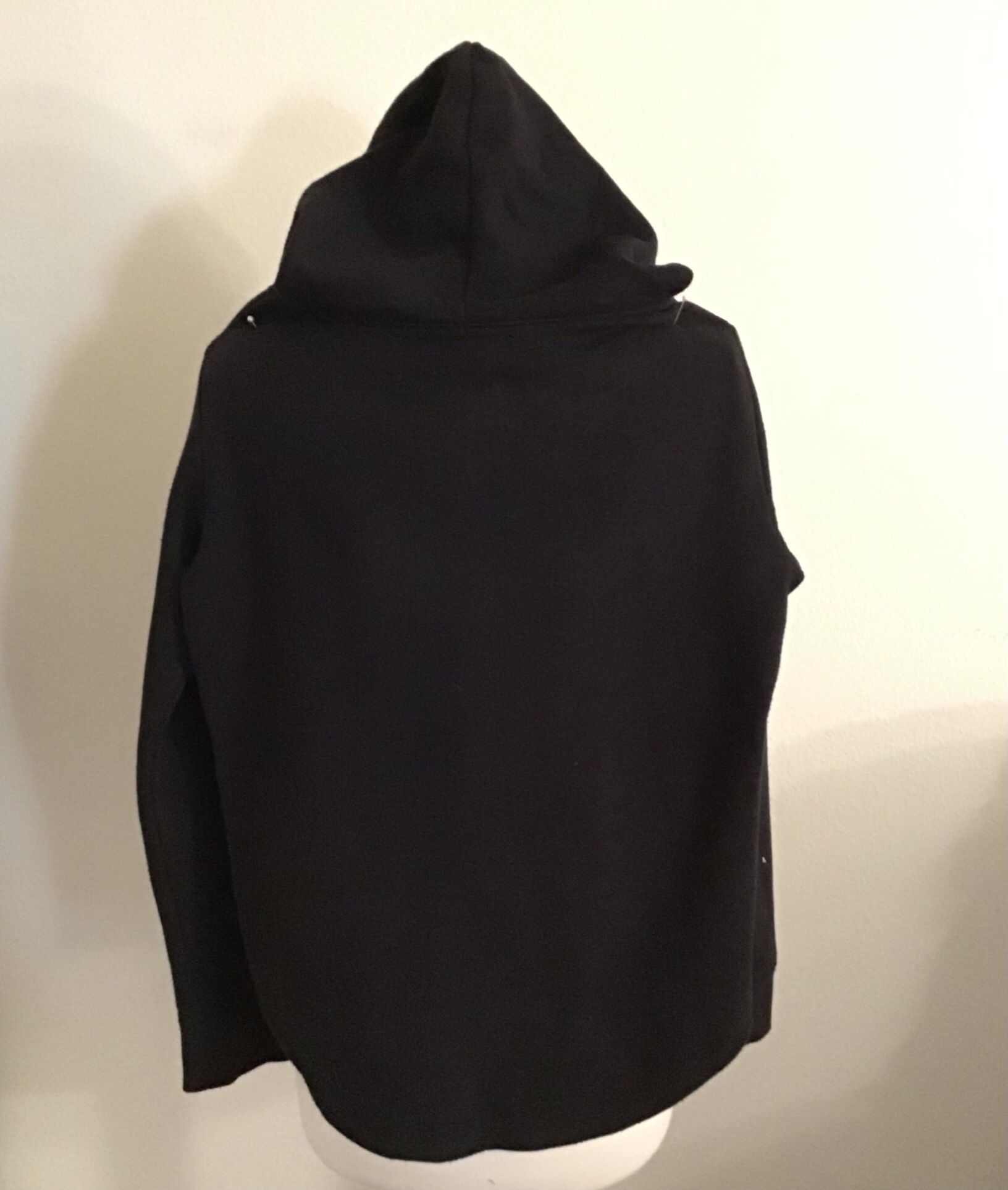 GIRLS BLACK HOODIE SIZE 12