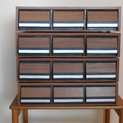 Audio Cassette Tape Storage Cabinets 