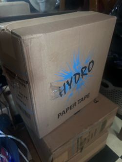Hydro water activated paper tape