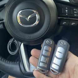 Mazda key fob Mazda key 