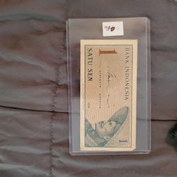 1964 Bank INDONESIA 1 SATU SEN