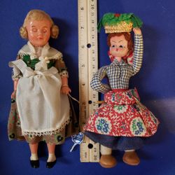 2 Vintage European Dolls