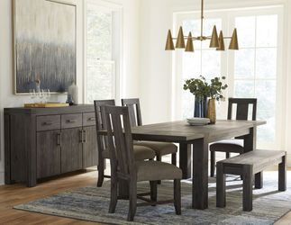 Summer Super Deal!! 6 Pc Rustic Acacia wood Dining set