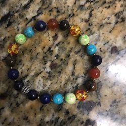 Chakra Bracelet Size 8 inches
