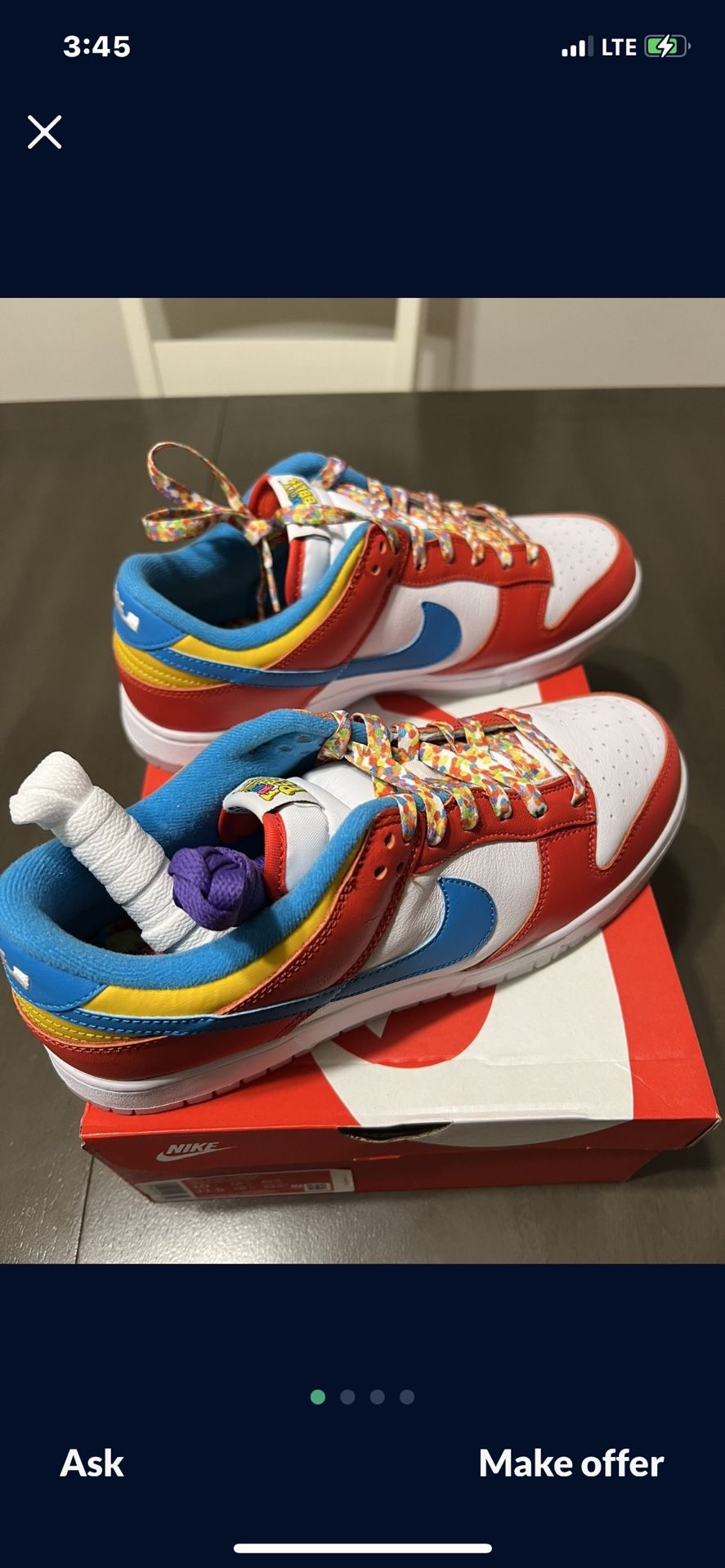 Fruity Pebbles Jordan Low