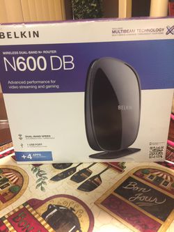 New Belkin router