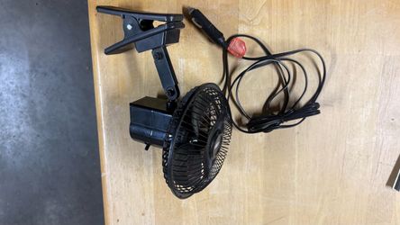 5 1/2 inches / RV - Truck fan 12 VDC