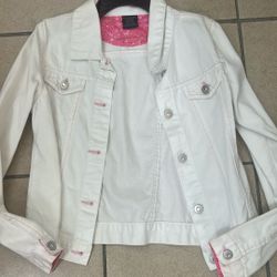 Girl Clothes Size 14/16 Denim Jacket 