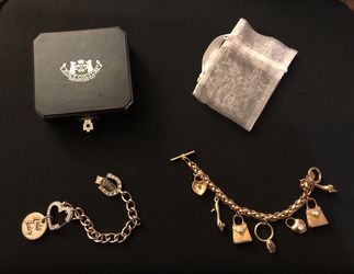 Charm Bracelets ( Juicy Couture & Nordstrom brand )