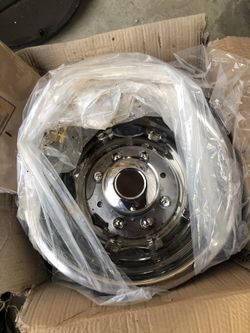 Ford F-350 dually rear rim cover