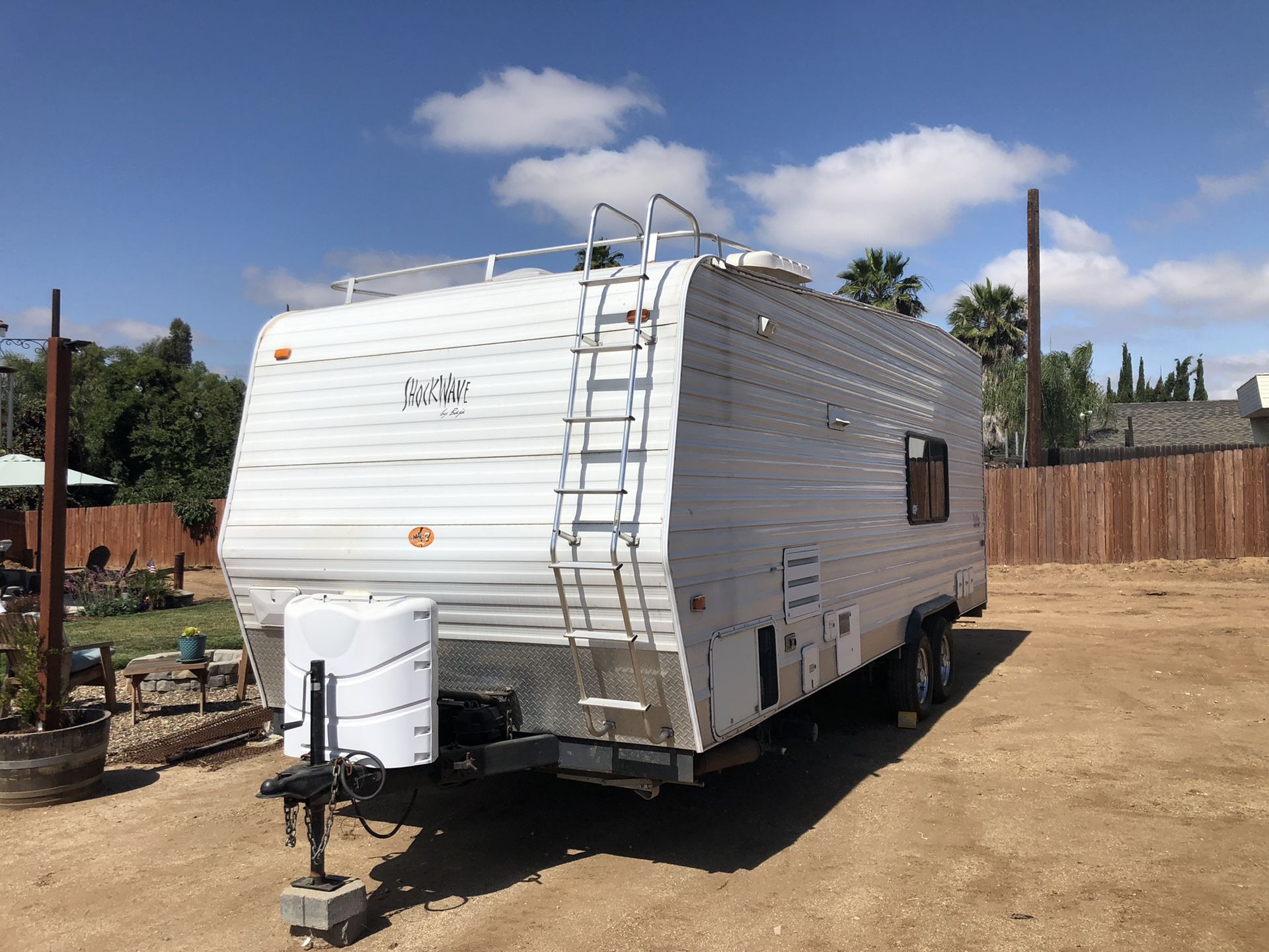2003 Baja Shockwave toy hauler