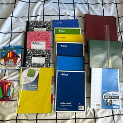 New school supplies