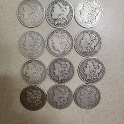 Assorted Morgan Silver Dollars.  New Orleans Mint.  $38 Each 