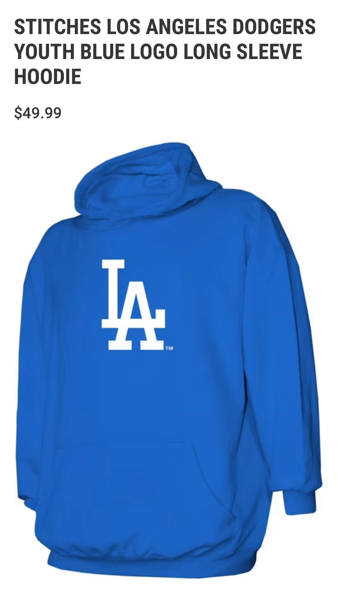 Youth Dodgers Hoodie