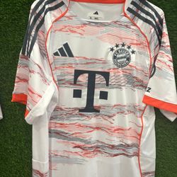 Bayern Munich White Jersey Olise New 