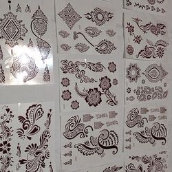 Henna Stickers 