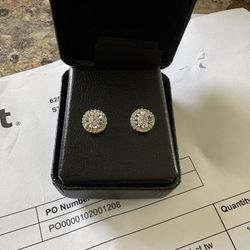Diamond Earrings 1/4 Ct
