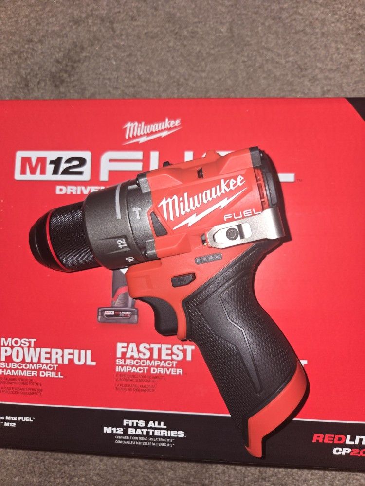Milwaukee Fuel M12 Hammer Drill. Yes Its Brushless!