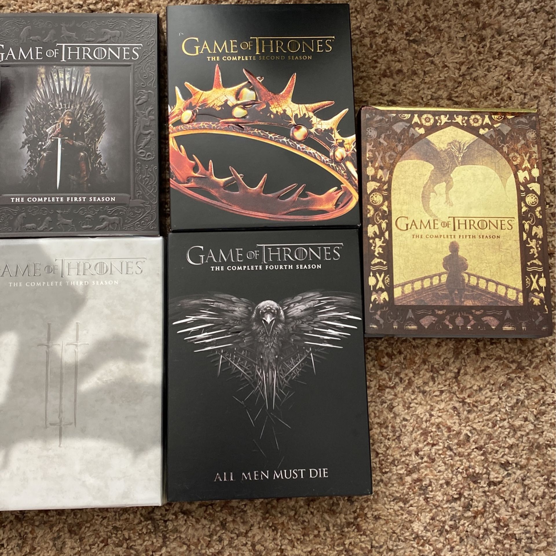 Game of thrones complete season 1thur 5