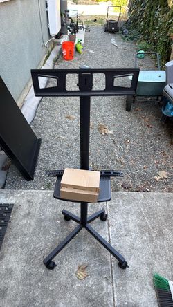 Rolling Monitor Stand