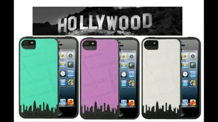 NEW Hollywood LA Map Case for iPhone 5/5S